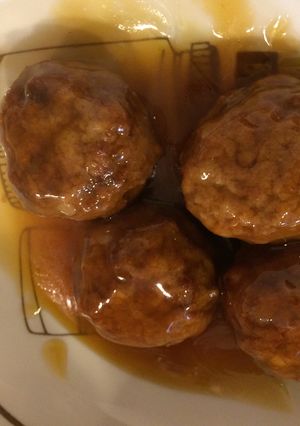 運動会に！鶏団子の甘酢ダレ-レシピのメイン写真