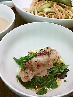 鶏もも肉柚子胡椒サラダ-レシピのメイン写真