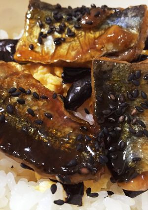 今が旬☆簡単 サンマの蒲焼き丼-レシピのメイン写真
