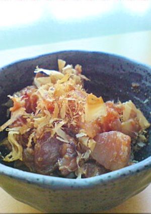 さっぱり味♪かつおと梅のたたき親子和え-レシピのメイン写真