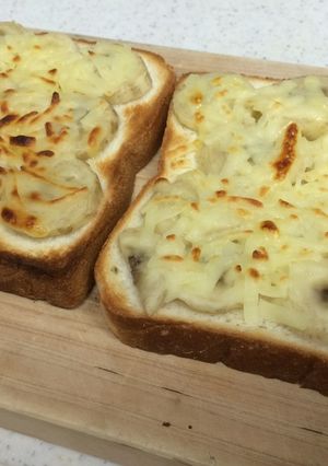 簡単朝食！バナトー（バナナトースト）-レシピのメイン写真