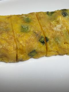 松茸のお吸い物の卵焼き-レシピのメイン写真