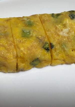 松茸のお吸い物の卵焼き-レシピのメイン写真