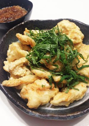 ムネ肉で柔らかい、とり天おろしポン酢-レシピのメイン写真