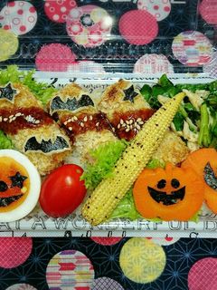 揚げない魚肉ソーセージフライのお弁当-レシピのメイン写真