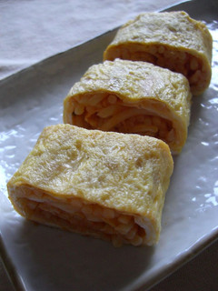 ナポリタンで☆玉子焼き-レシピのメイン写真