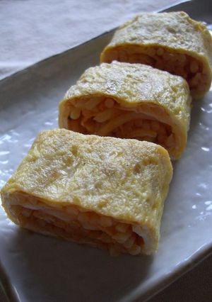 ナポリタンで☆玉子焼き-レシピのメイン写真