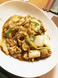 白菜とキャベツの味噌ブタ炒め-レシピのメイン写真