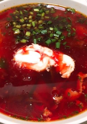 ボルシチ　スープ(БОРЩ)　ロシア料理-レシピのメイン写真