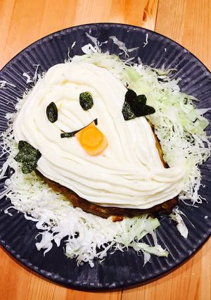 ハロウィンに◎ごちそうおばけハンバーグ◎-レシピのメイン写真