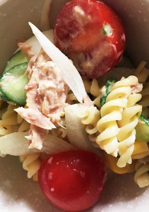 ツナとマカロニサラダ-レシピのメイン写真