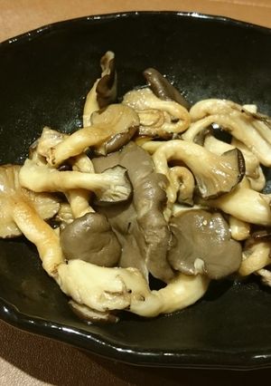 ひらたけのバターポン酢 きのこ-レシピのメイン写真