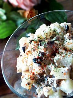 おつまみ系♪ツナとオリーブのポテトサラダ-レシピのメイン写真