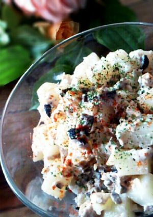 おつまみ系♪ツナとオリーブのポテトサラダ-レシピのメイン写真