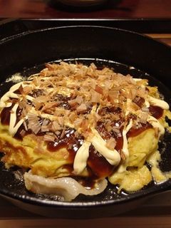 しゃぶしゃぶ鍋リメイク!でお好み焼き-レシピのメイン写真
