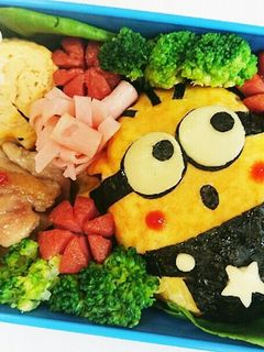 ミニオン♥キャラ弁♥簡単-レシピのメイン写真