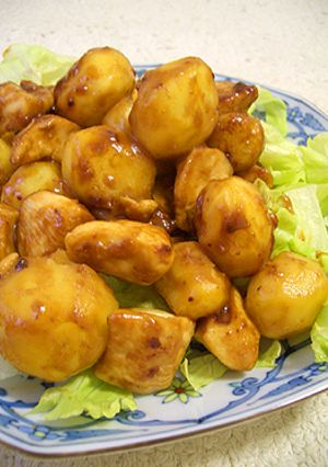 じゃがいもとお肉の甘辛炒め-レシピのメイン写真