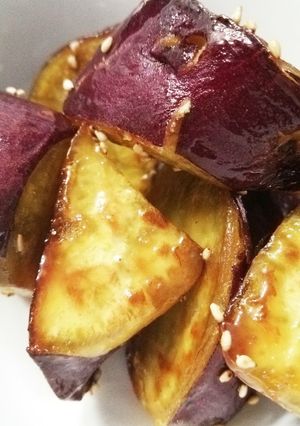 フライパン&レンジで☆揚げない大学芋-レシピのメイン写真