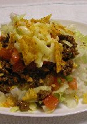 特別な材料なしで・タコライスな感じ☆-レシピのメイン写真