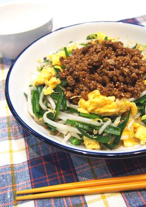 キヌア入り肉みその野菜炒め-レシピのメイン写真