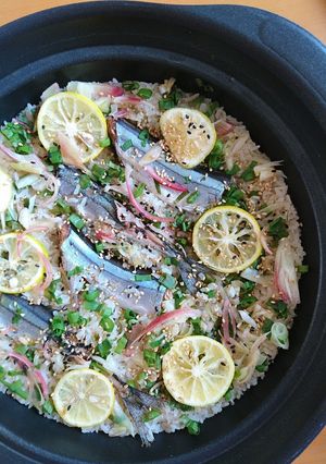 秋刀魚の炊き込みご飯❇炊飯器でプロの味‼-レシピのメイン写真