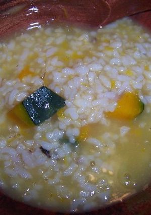 かぼちゃの玄米粥-レシピのメイン写真