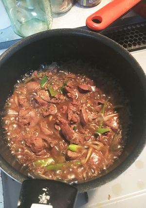 母直伝 レバーの甘辛煮-レシピのメイン写真