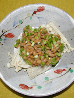 レンジで簡単♪えのき納豆-レシピのメイン写真