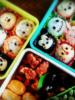 2015 運動会弁当・ツムツムキャラ弁♪-レシピのメイン写真