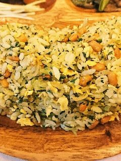 小松菜とじゃこふりかけの納豆炒飯-レシピのメイン写真