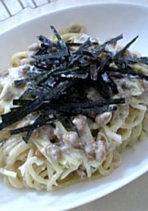 とろ～り冷たい納豆腐パスタ★-レシピのメイン写真