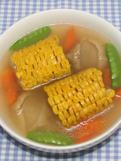 旨み濃縮☆乾燥とうもろこしで中華スープ-レシピのメイン写真