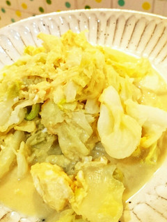 ふわっと卵とキャベツの味噌マヨ炒め-レシピのメイン写真