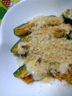 かぼちゃのパン粉チーズ焼き-レシピのメイン写真