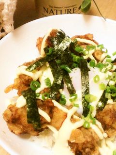 ぱぱっと!唐揚げ丼-レシピのメイン写真