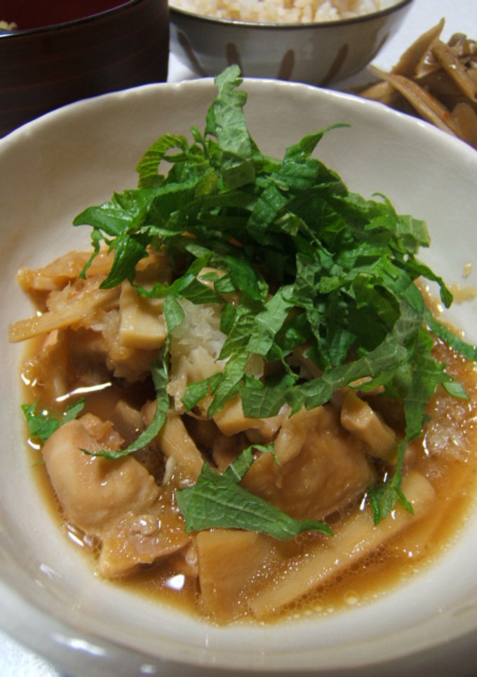 鶏肉とエリンギのみぞれ煮-レシピのメイン写真