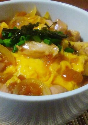 我が家の親子丼♪-レシピのメイン写真