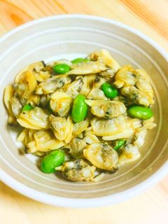 あさりと枝豆の簡単おつまみ!おかずにも♩-レシピのメイン写真