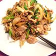◉糸蒟蒻のオイスターソース焼きそば◉