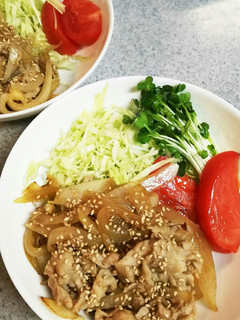 簡単*豚バラしゃぶ肉と玉ねぎのポン酢炒め-レシピのメイン写真