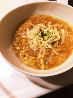 余った雑炊リメイク カレーリゾット-レシピのメイン写真
