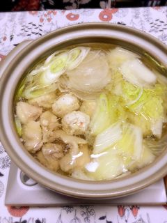 【話題入り】鶏肉と白菜の白だし鍋-レシピのメイン写真