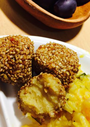 胡麻団子 さつまいも お弁当 簡単 QC-レシピのメイン写真