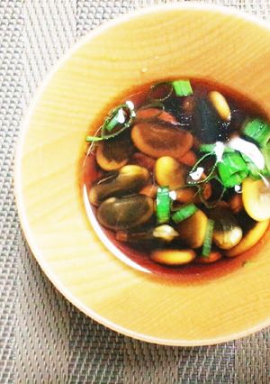 絶品おつまみ浸し豆は炊飯器で時短簡単よ-レシピのメイン写真