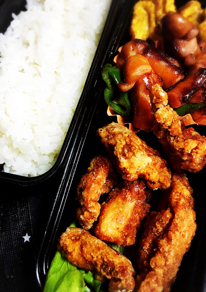 台風弁当(o^^o)次男編-レシピのメイン写真