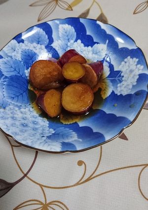 薩摩芋の甘辛煮-レシピのメイン写真