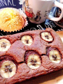 チョコバナナケーキ-レシピのメイン写真