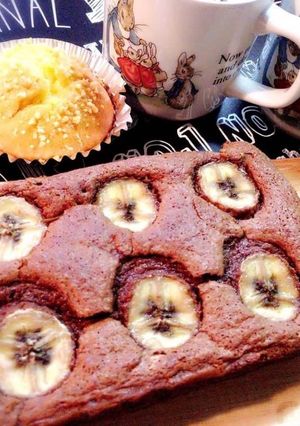 チョコバナナケーキ-レシピのメイン写真