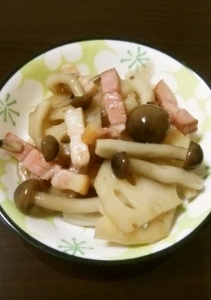 レンコンの洋風きんぴら-レシピのメイン写真