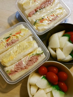 お弁当♪サンドイッチ♪-レシピのメイン写真